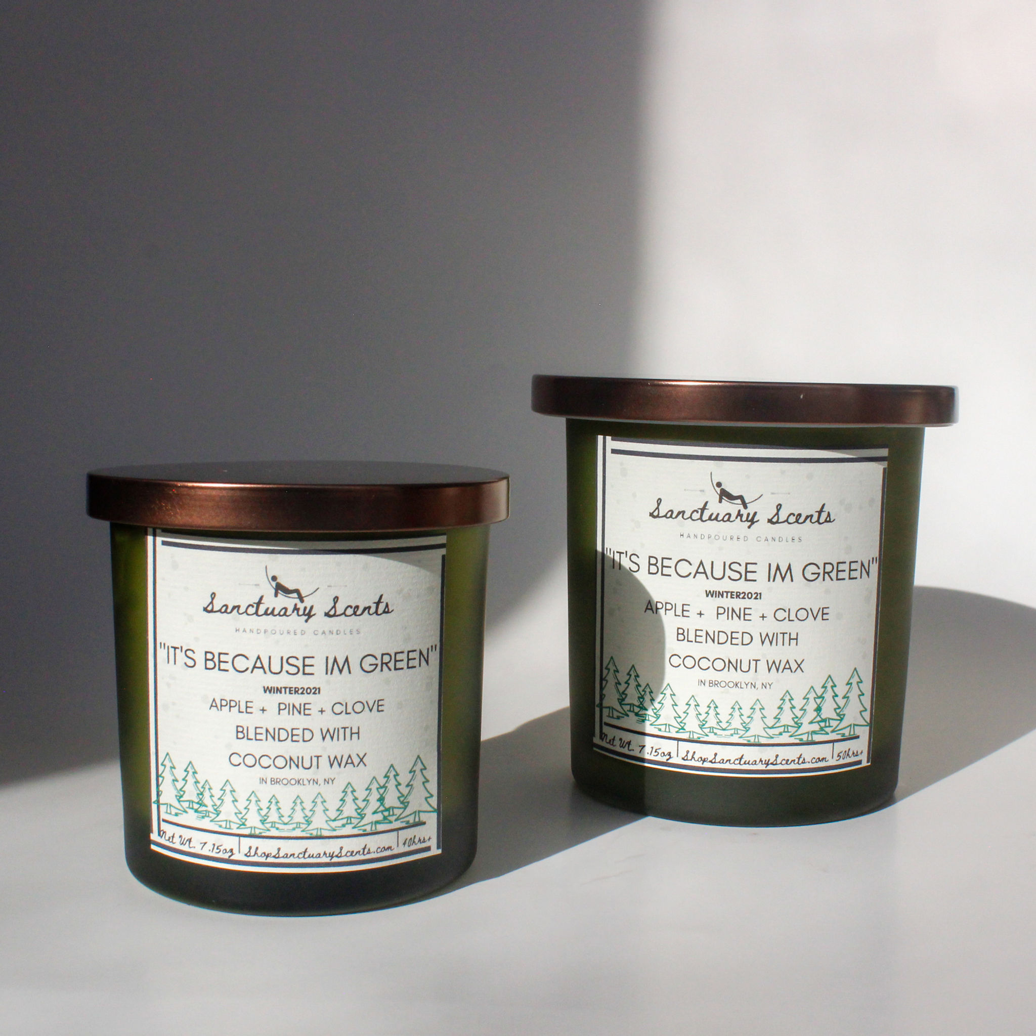 "IT'S BECAUSE IM GREEN"