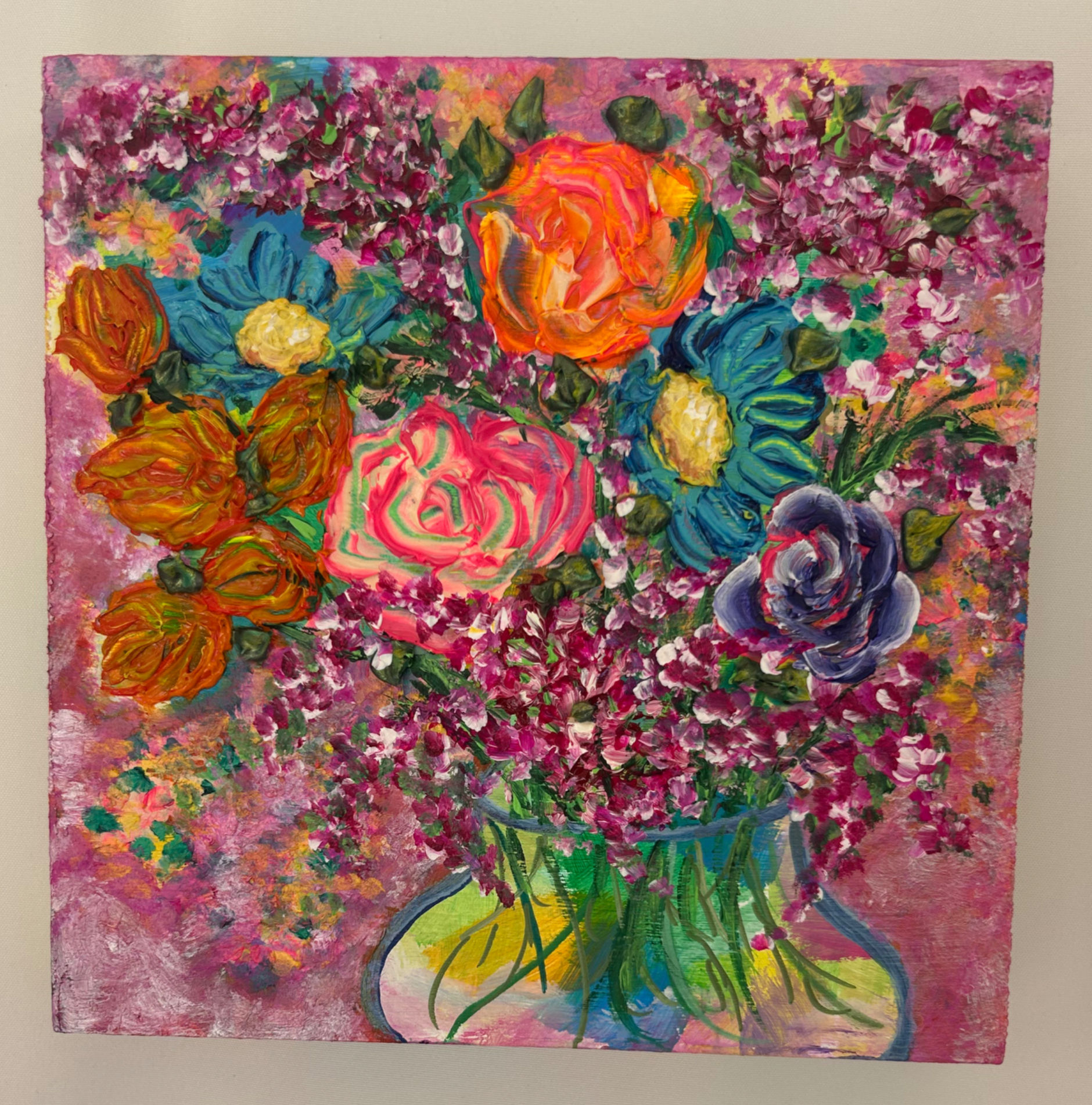 Textured Floral