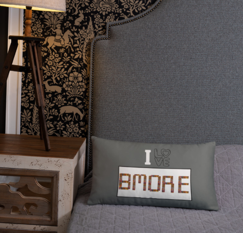 Miniature : I Love Bmore Pillow