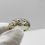 Thumbnail: 9ct Gold Diamond Plait Ring - Size O 1/2