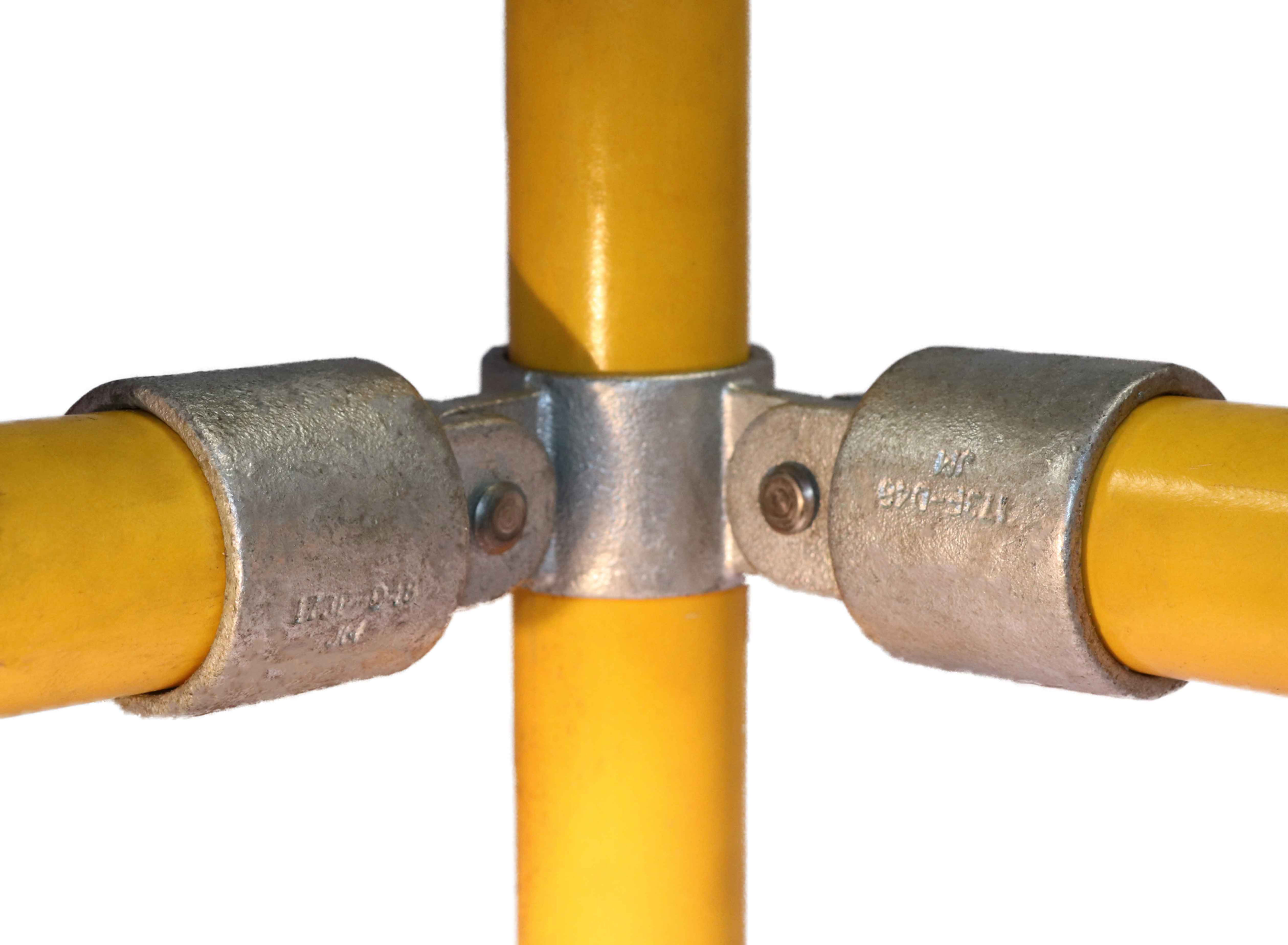 168 tube clamp galvanised 90 degree corner swivel tube clamps