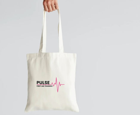 First aid training branding mock up