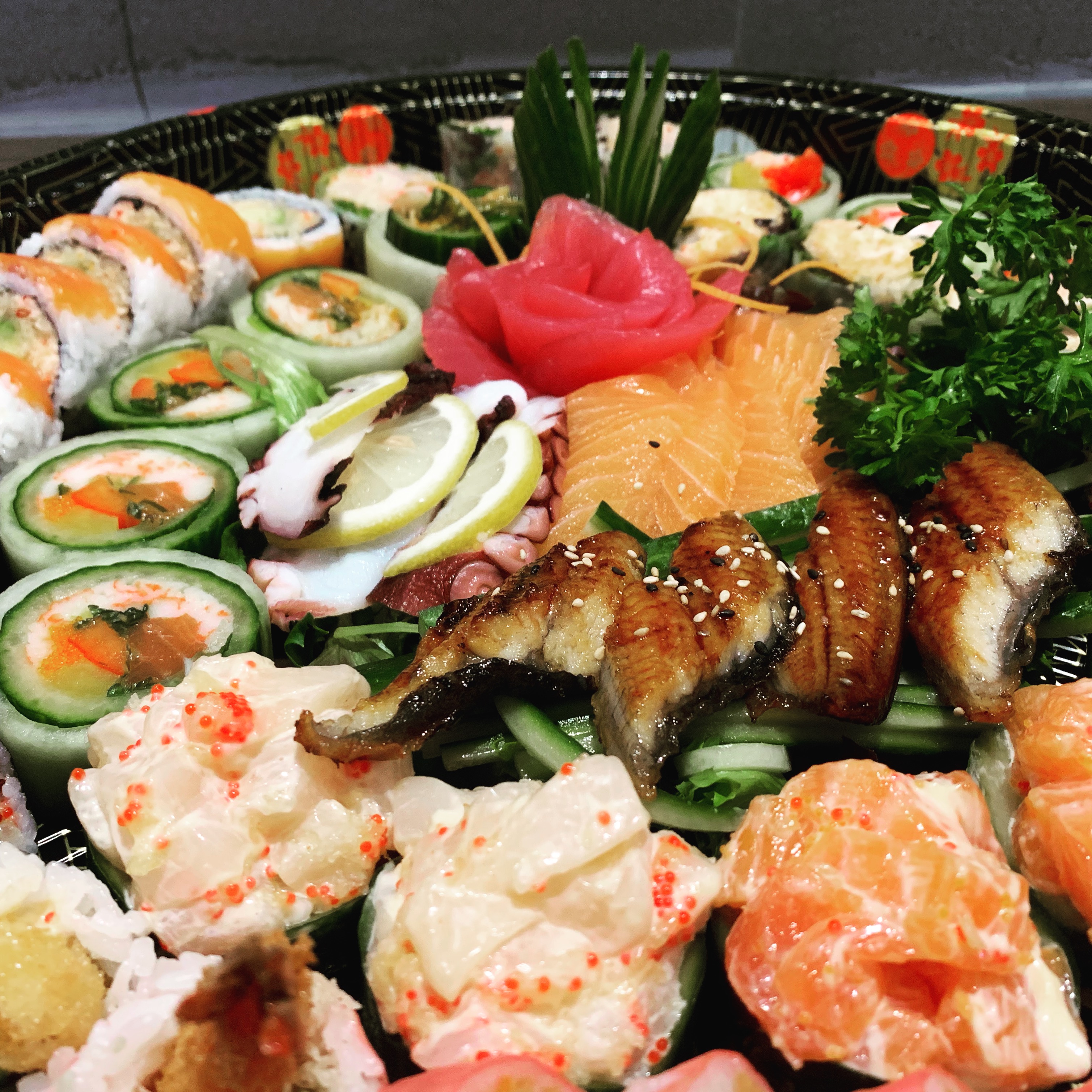 Arranged Food and Objects