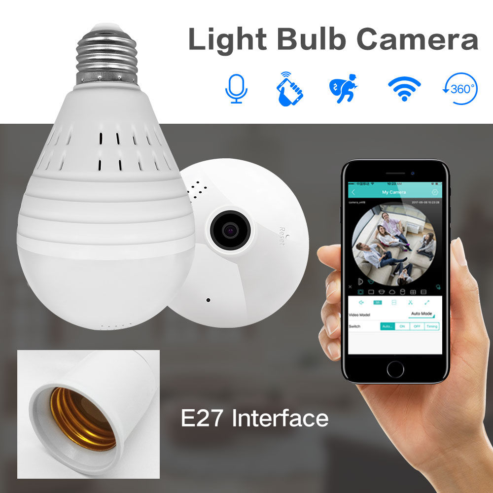 CCTV LIGHT BULB CAMERA