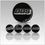 Thumbnail: BBS Logo Black White Wheel Center Cap Stickers Set of 4Pcs