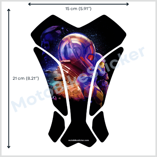 Thumbnail: KTM 3D Gel Antman Wasp Quantum Hero Tank Pad Protector Sticker Decal