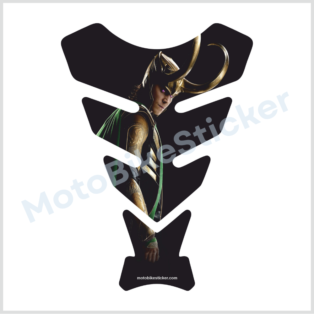 Loki Horned God 3D Tank Pad Fuel Protector for Ducati Streetfighter
