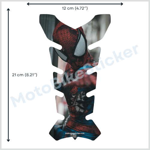 Thumbnail: Ducati Panigale Monster Spider-Man Pose 3D Tank Pad Protector Decal