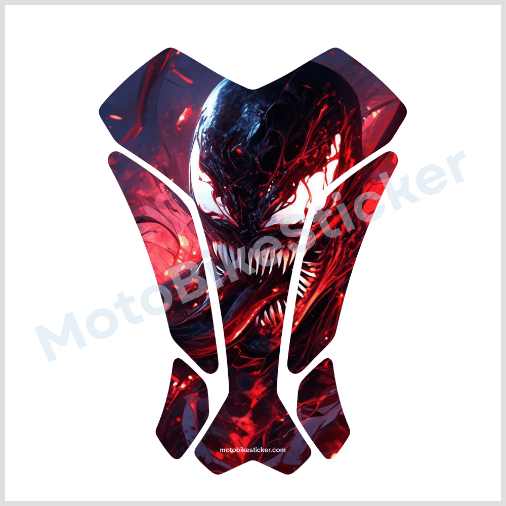 Venom Carnage Motorcycle Tank Pad Protector Honda CBR 600RR 1000RR Fuel Guard