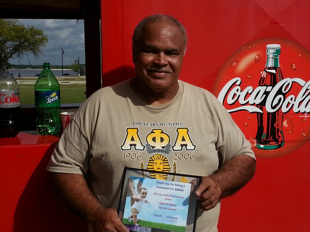 Bro. Guidry at MOD Walk