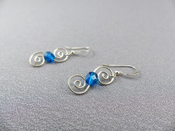 Double Swirl Earrings