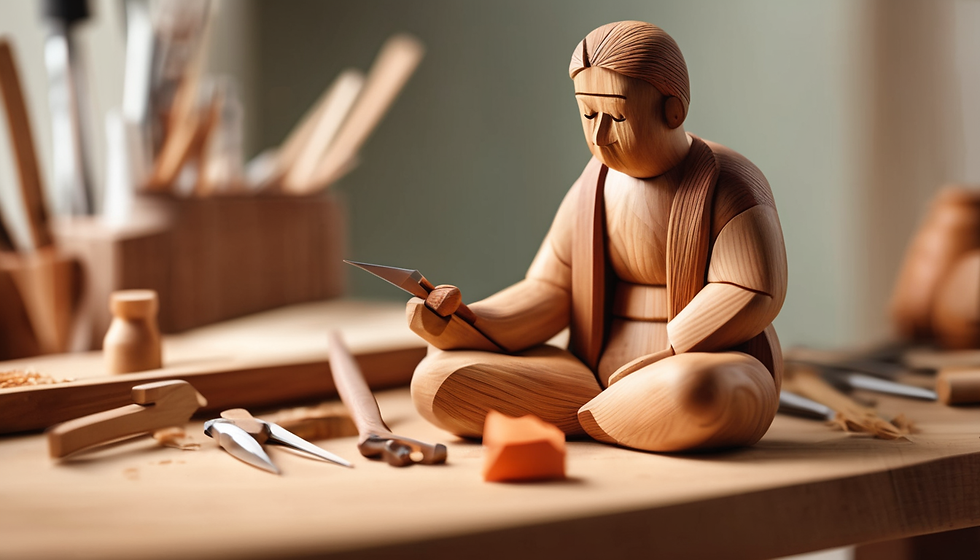Wooden Figure Crafting Workshop
