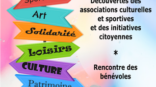 FORUM DES ASSOCIATIONS : Samedi 5 septembre 2026