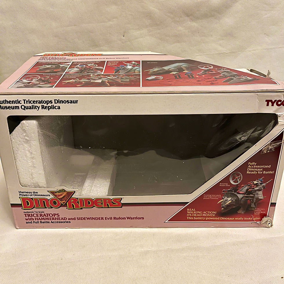 Thumbnail: Triceratops 1987 Tyco Dino Riders