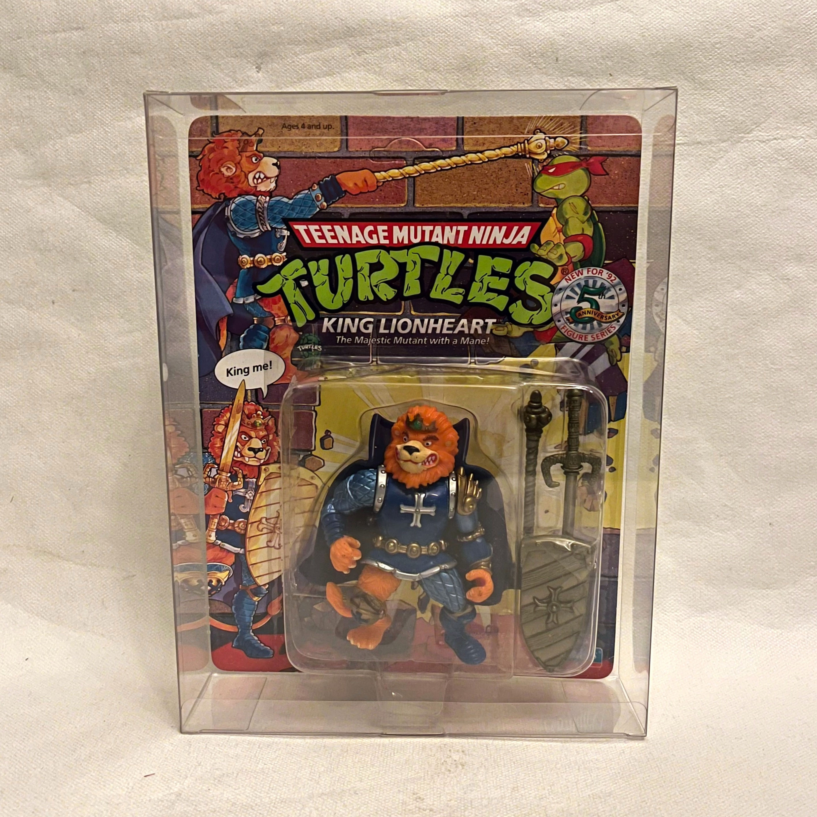 King Lionheart 1991 Playmates Toys Ninja Turtles