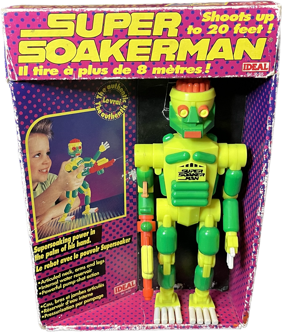 Super Soakerman 1992 Larami Ideal