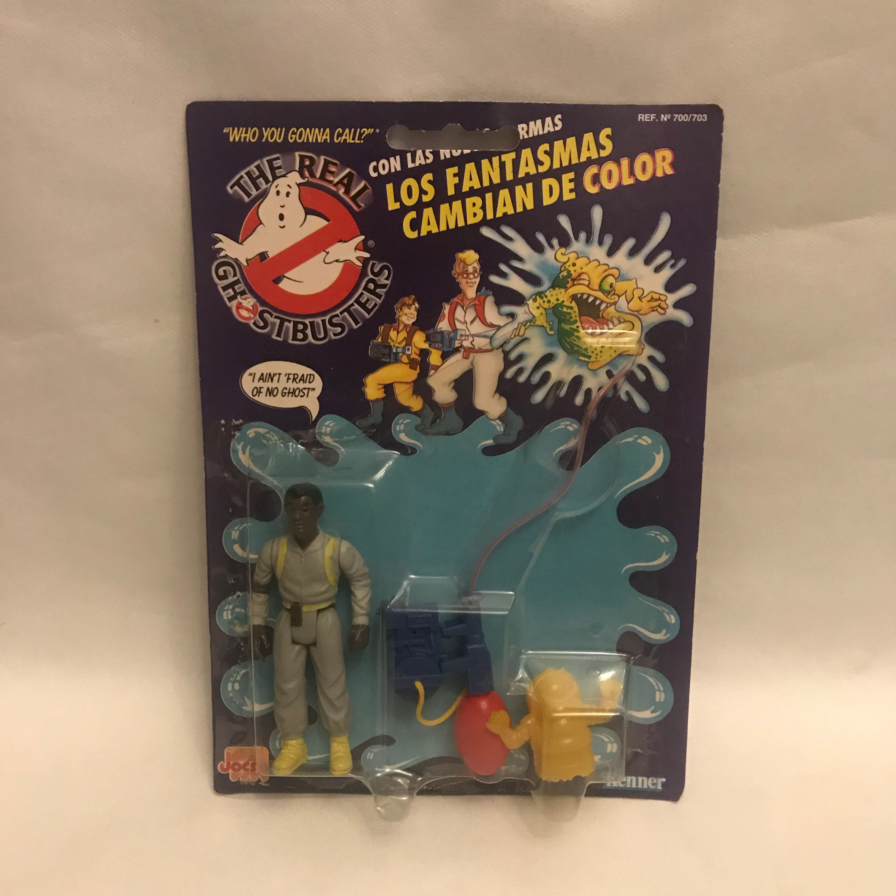 Winston Zeddmore Slimed Heroes 1992 Jocsa The Real Ghostbusters