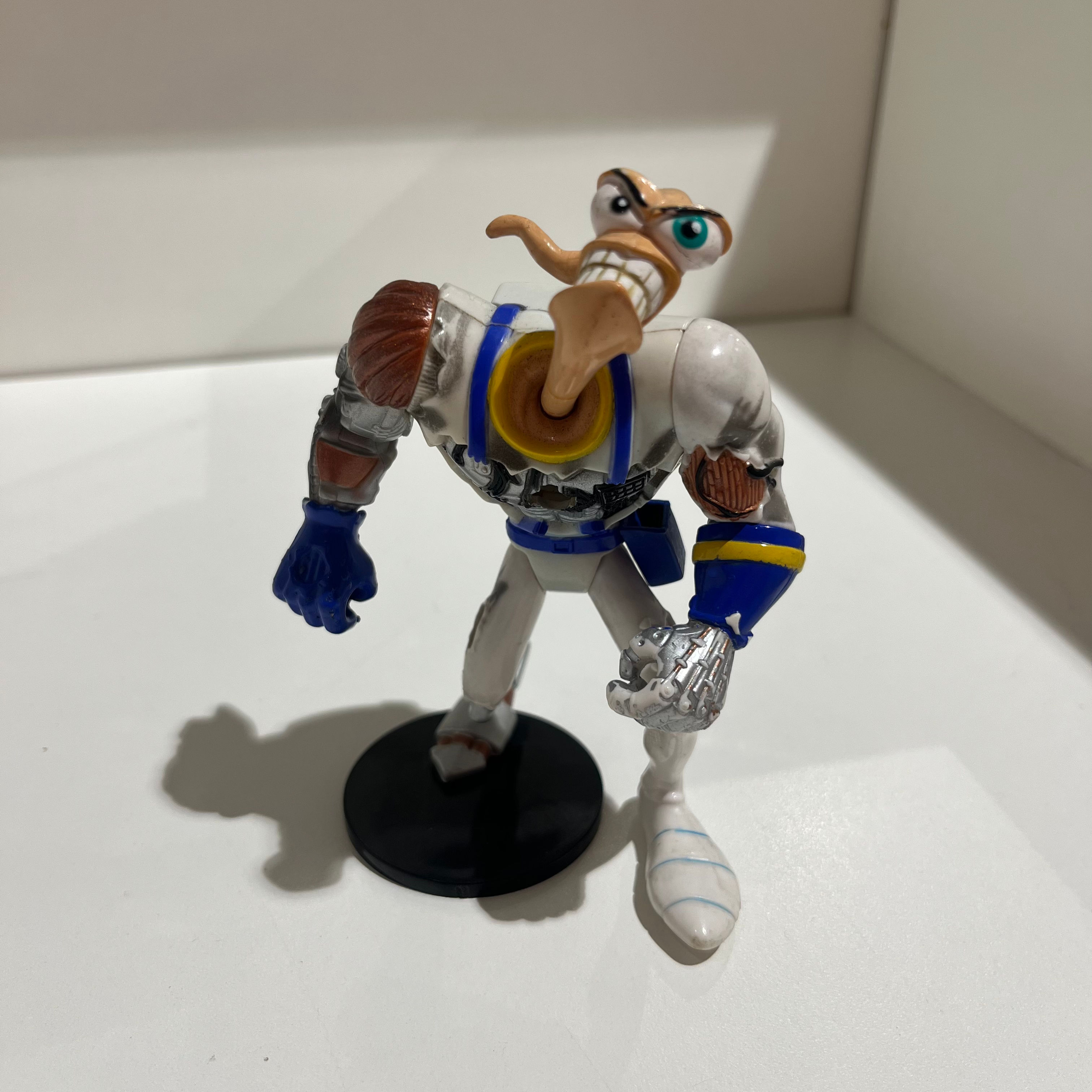 Battle Damage Earthworm Jim 1995 Playmates Toys