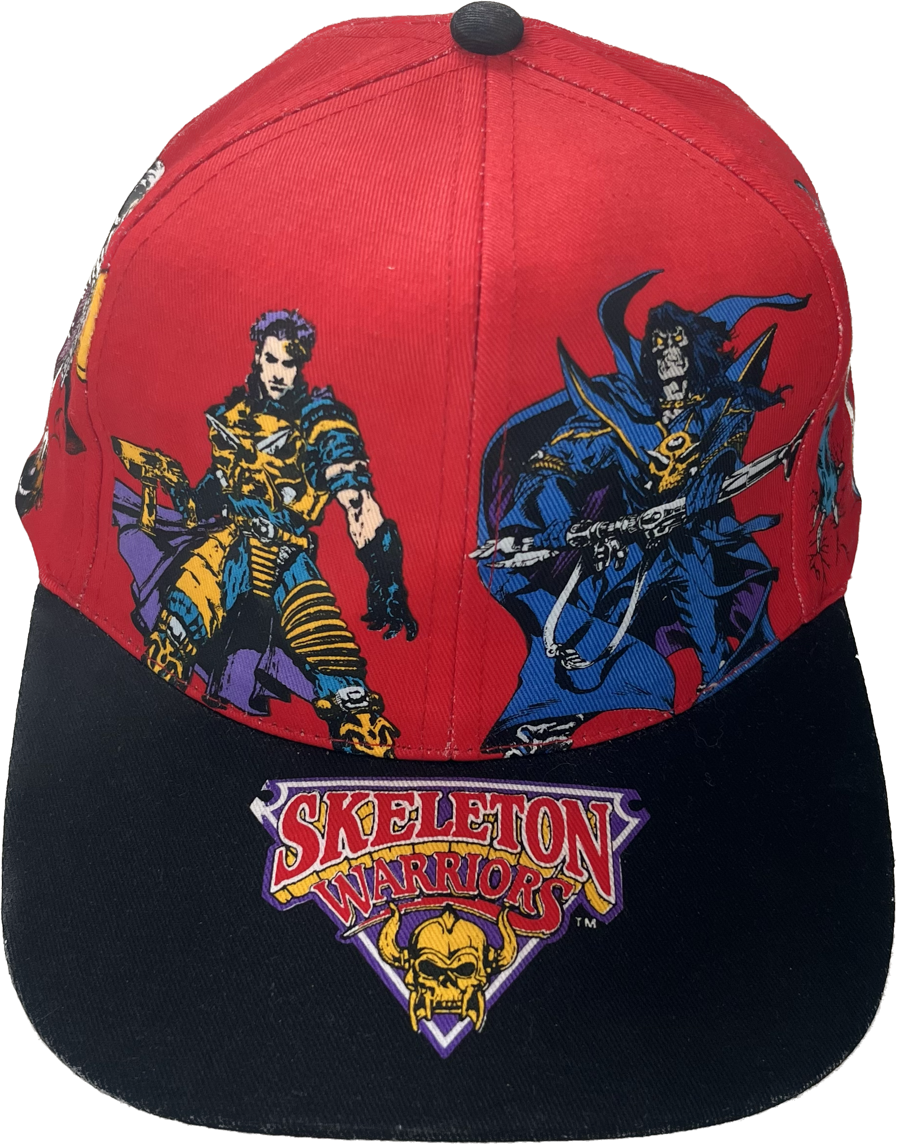 Skeleton Warriors Flexi-Fit Baseball Cap 1995