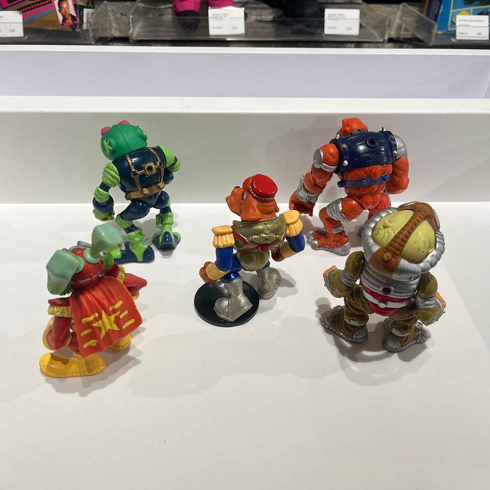 Thumbnail: Bucky O Hare Toad Croaker and Figure Bundle 1991 Hasbro