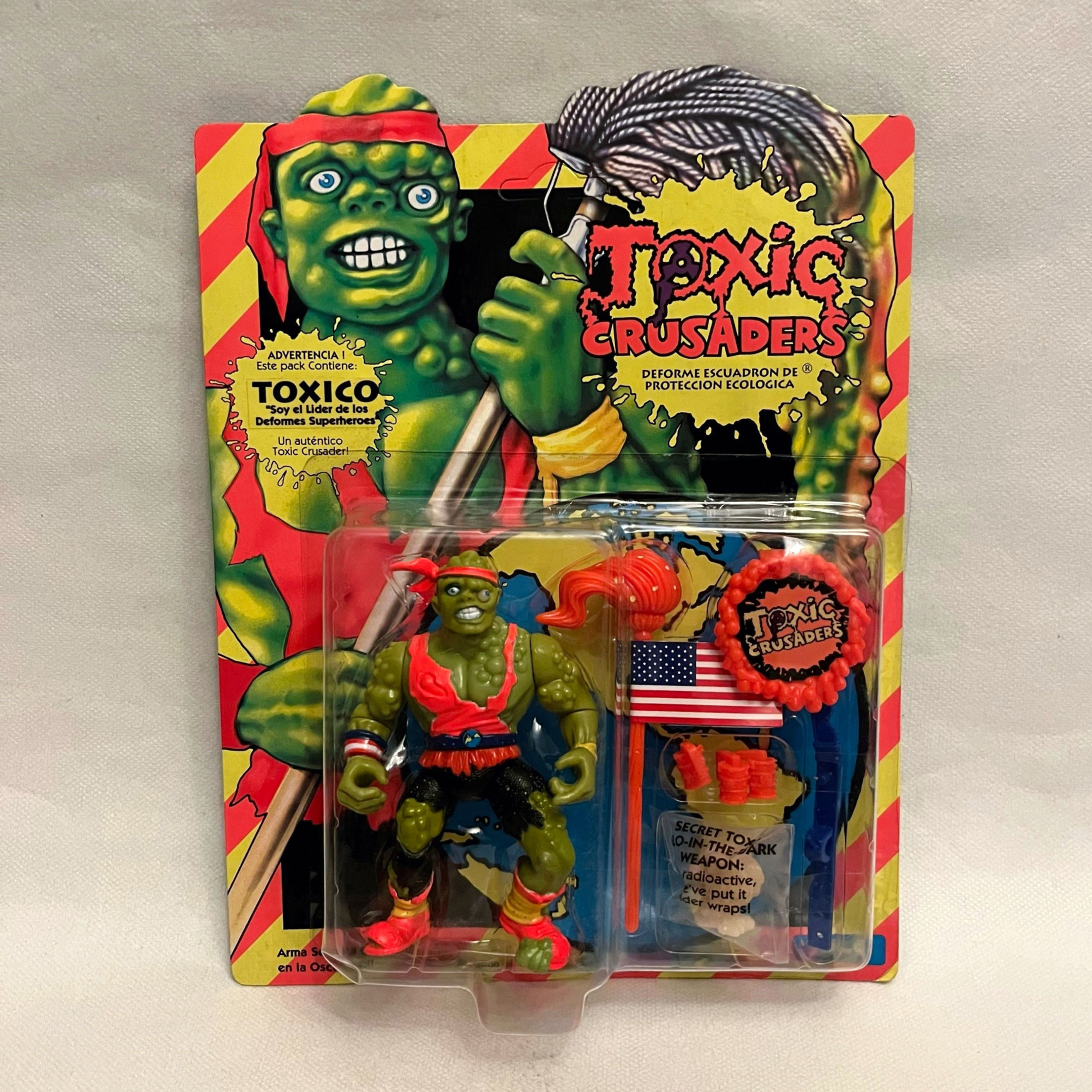 Argentina Release Toxie 1990 Sulc Toys Toxic Crusaders
