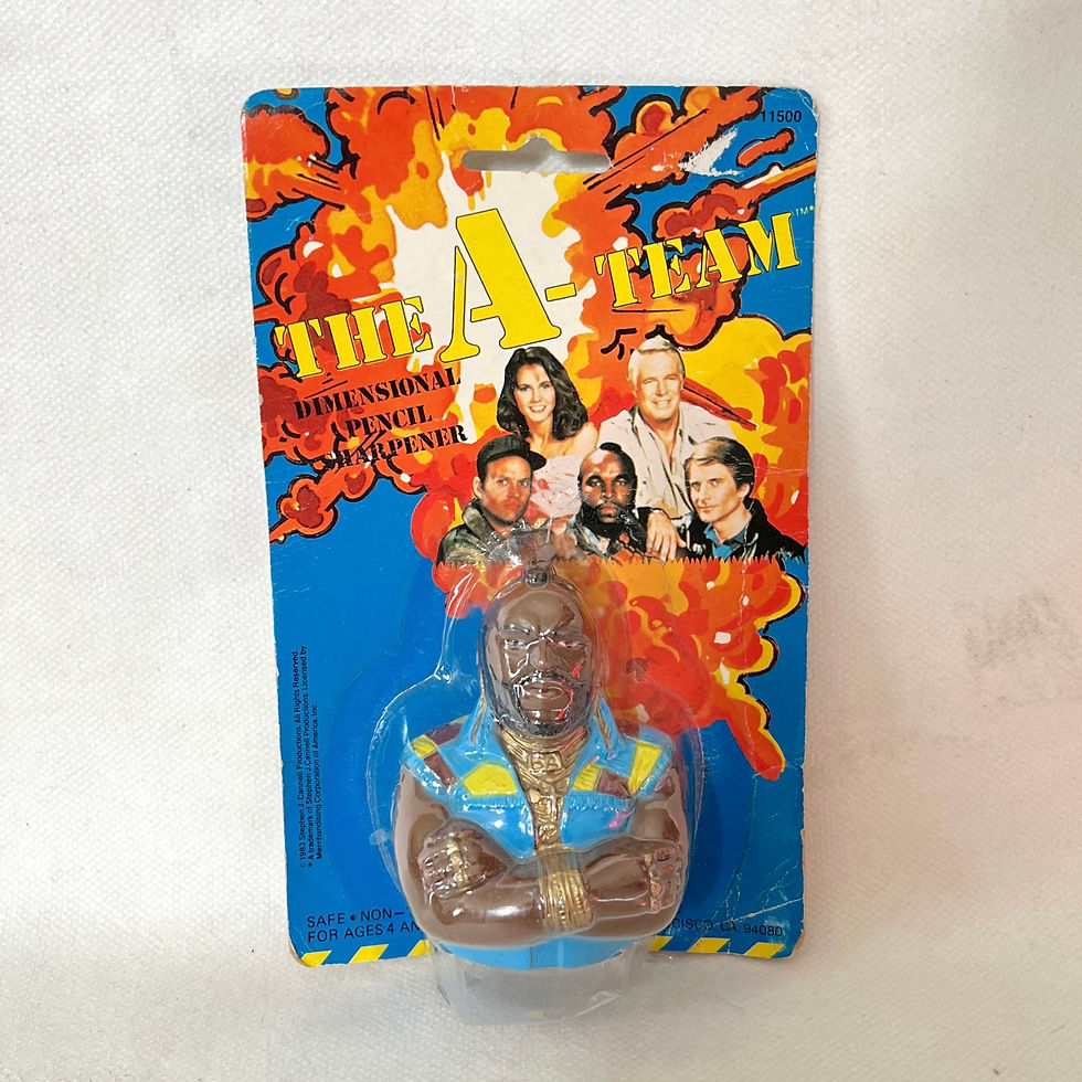 Thumbnail: A-Team BA Baracus 3D Pencil Sharpener 1983
