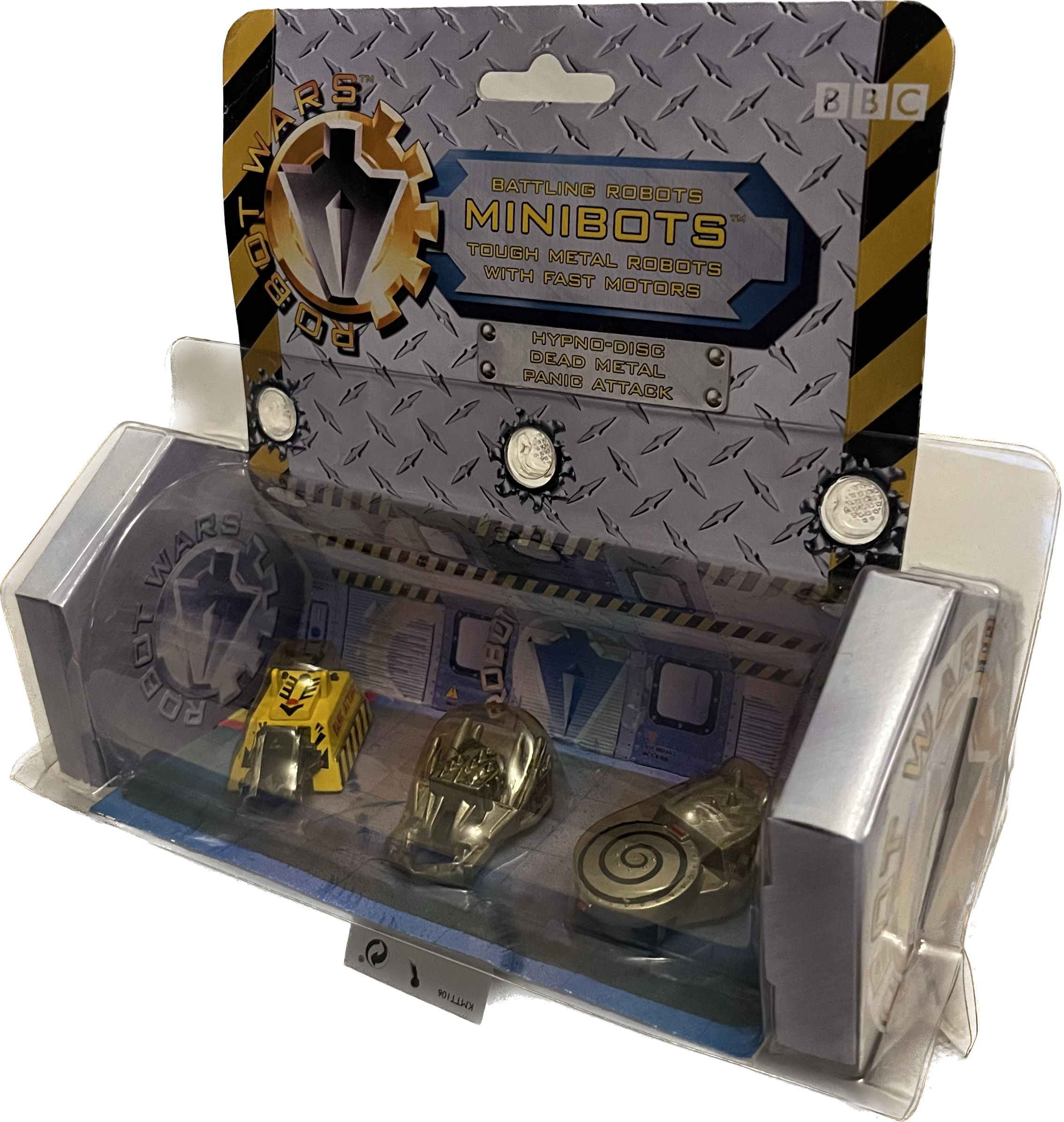 Real Metal Minibots Set D 1998 BBC Robot Wars