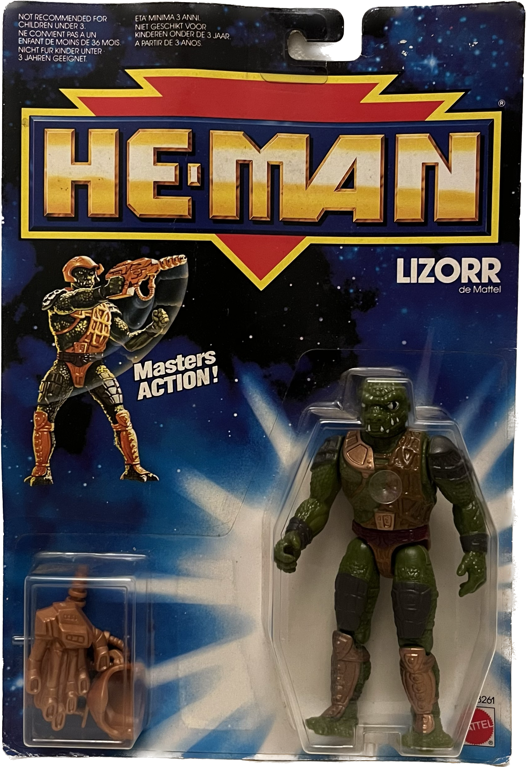 Lizorr 1989 Mattel New Adventures Of He-Man