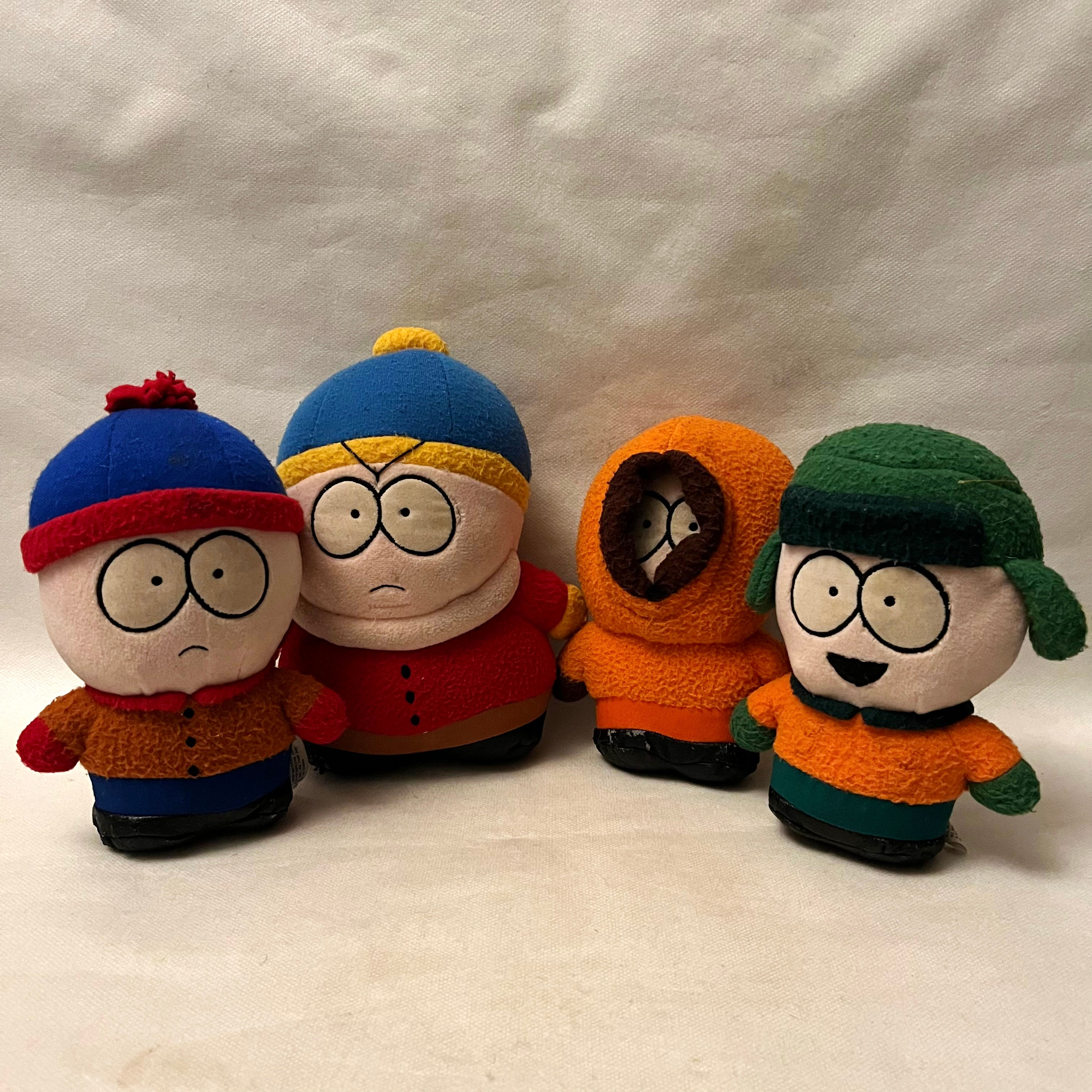South Park 7 inch Plush Set 1998 Fun 4 All