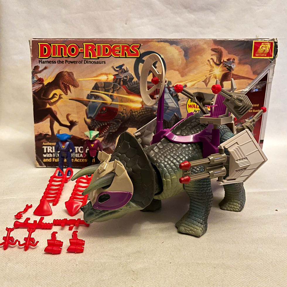 Triceratops 1987 Tyco Dino Riders