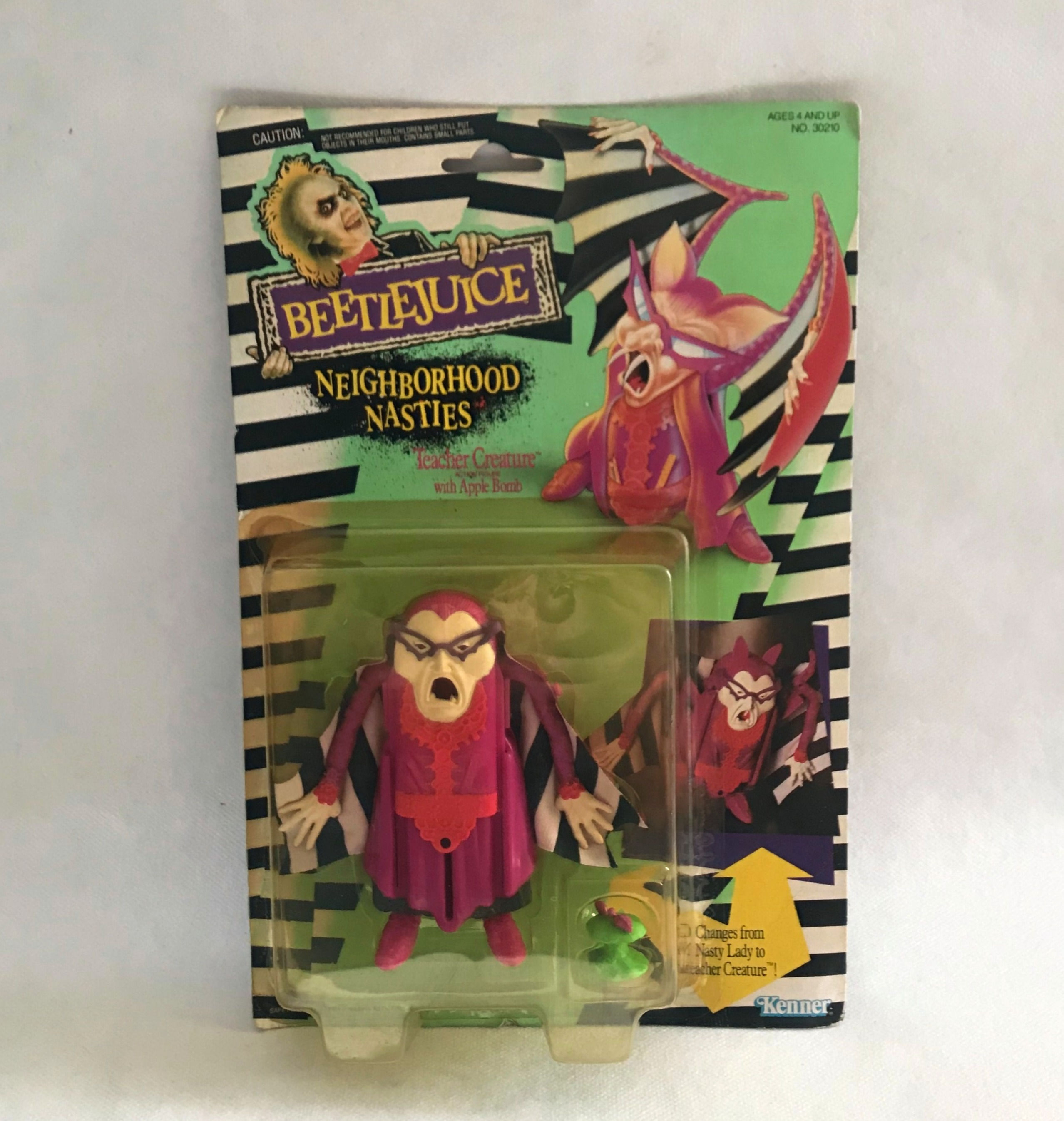 Teacher Creature 1990 Kenner Beetlejuice Neighbourhood Nasties