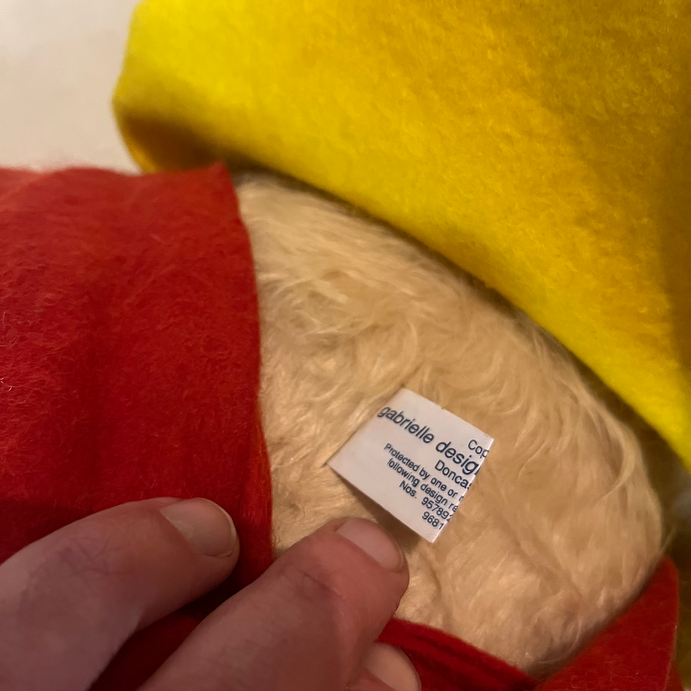 Thumbnail: Paddington Bear 25th Birthday Edition 1980 Gabrielle Designs