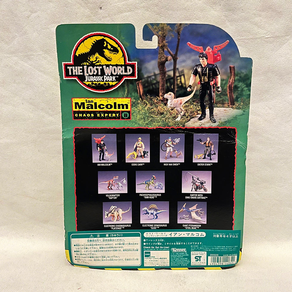 Thumbnail: Ian Malcolm 1997 Kenner Jurassic Park The Lost World