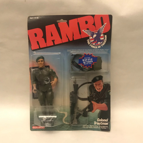 Colonel Trautman 1986 Coleco Rambo | I Remember These