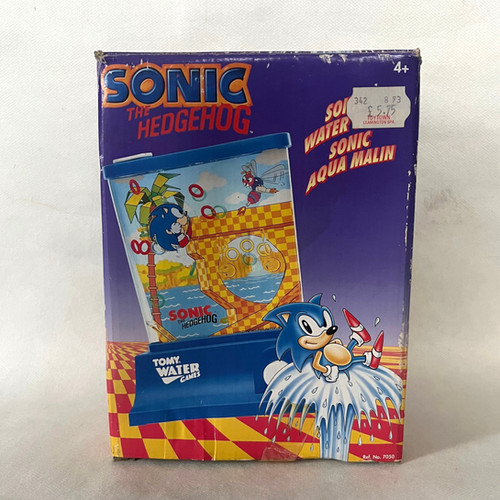 Sonic Water Wizard 1991 Tomy Sonic The Hedgehog I Remember These