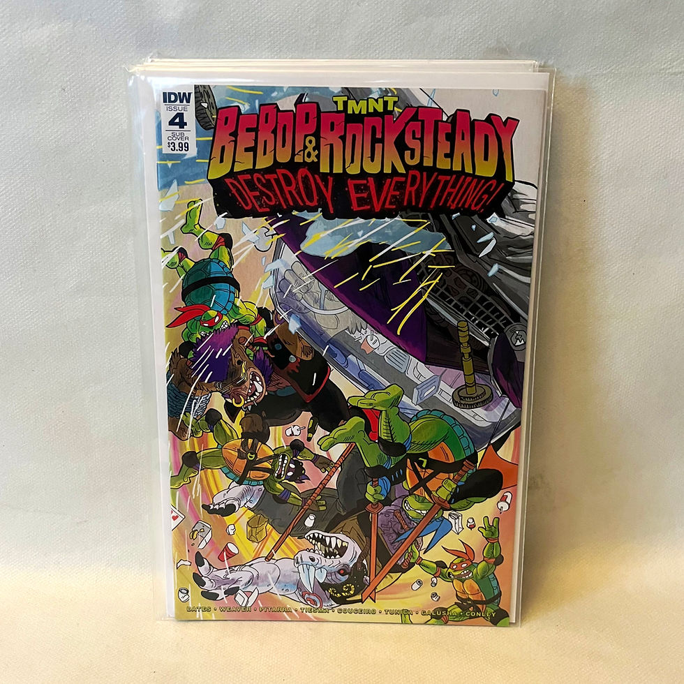 Thumbnail: Bebop & Rocksteady Destroy Everything Comic Book Series 1-5 2016 IDW TMNT