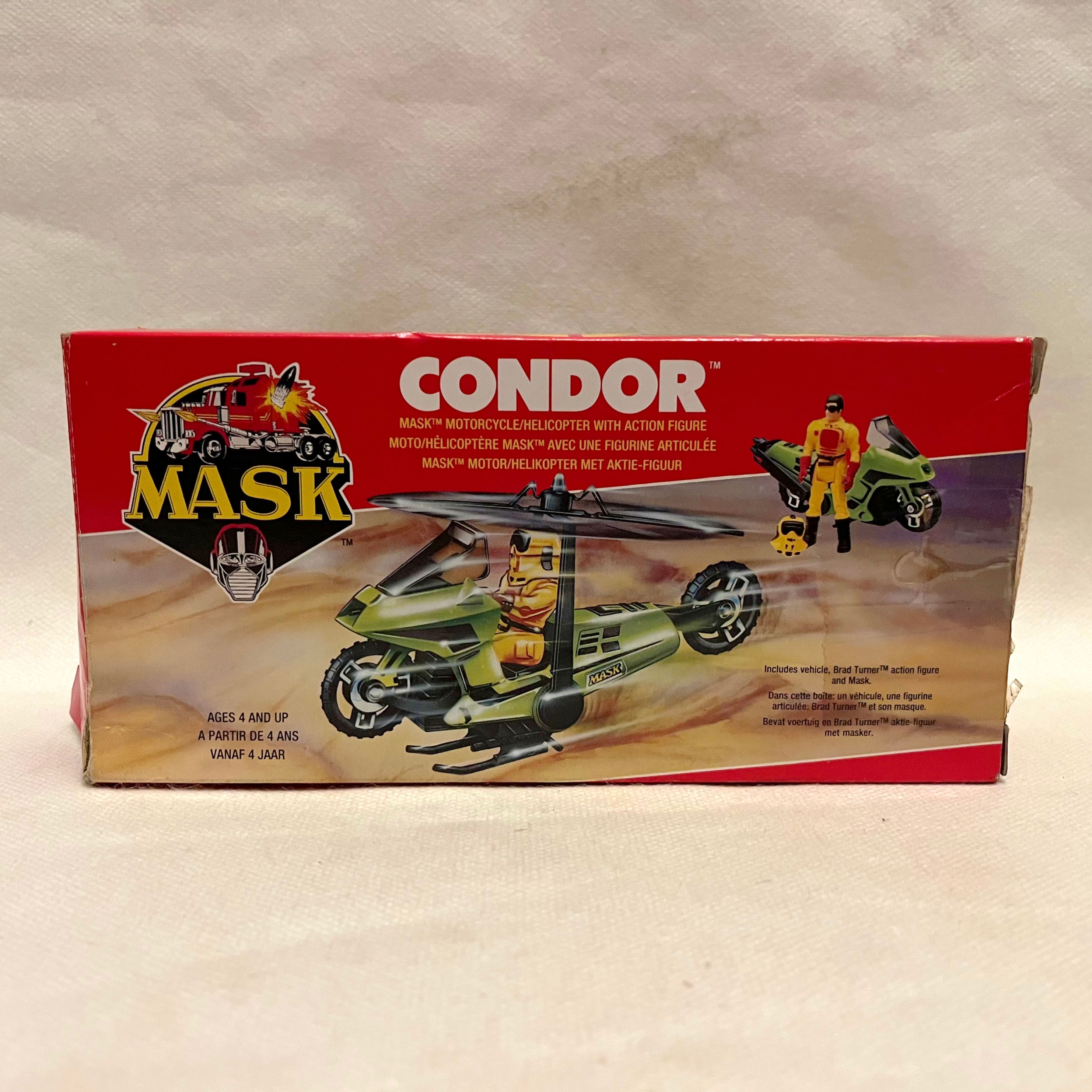 Condor and Brad Turner 1985 Kenner M.A.S.K