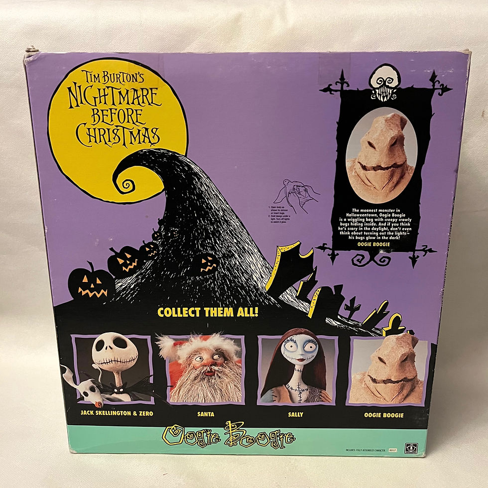 Thumbnail: Giant Oogie Boogie Hasbro 1993 Nightmare Before Christmas