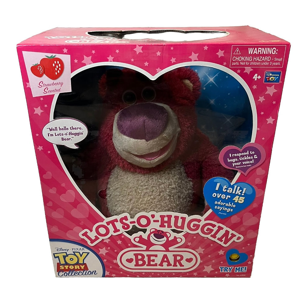 Thumbnail: Lots-O-Huggin Bear 1st Edition 2010 Thinkway Toys Toy Story Signature Collection