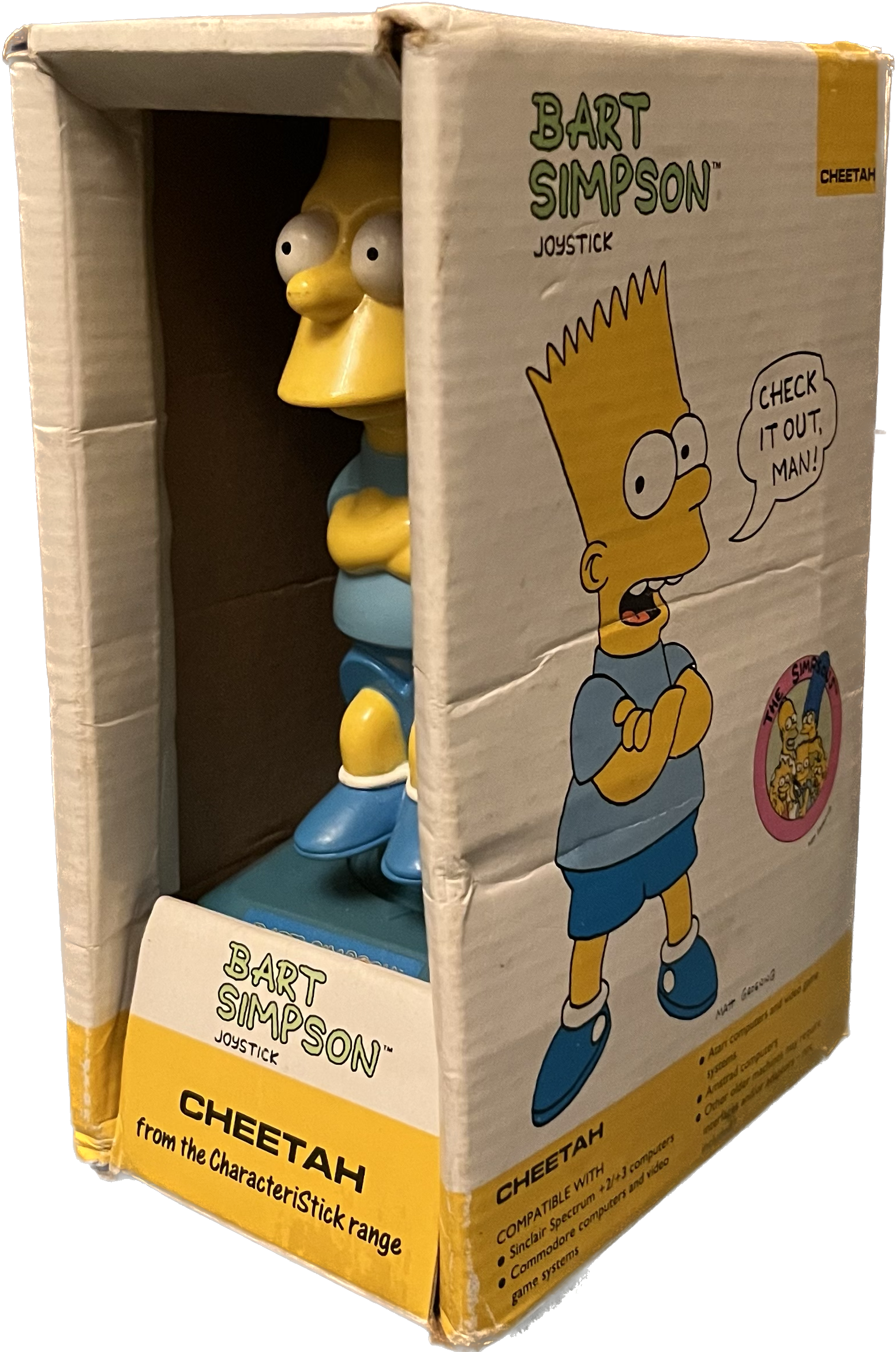 Bart Simpson Joystick 1992 Cheetah The Simpsons