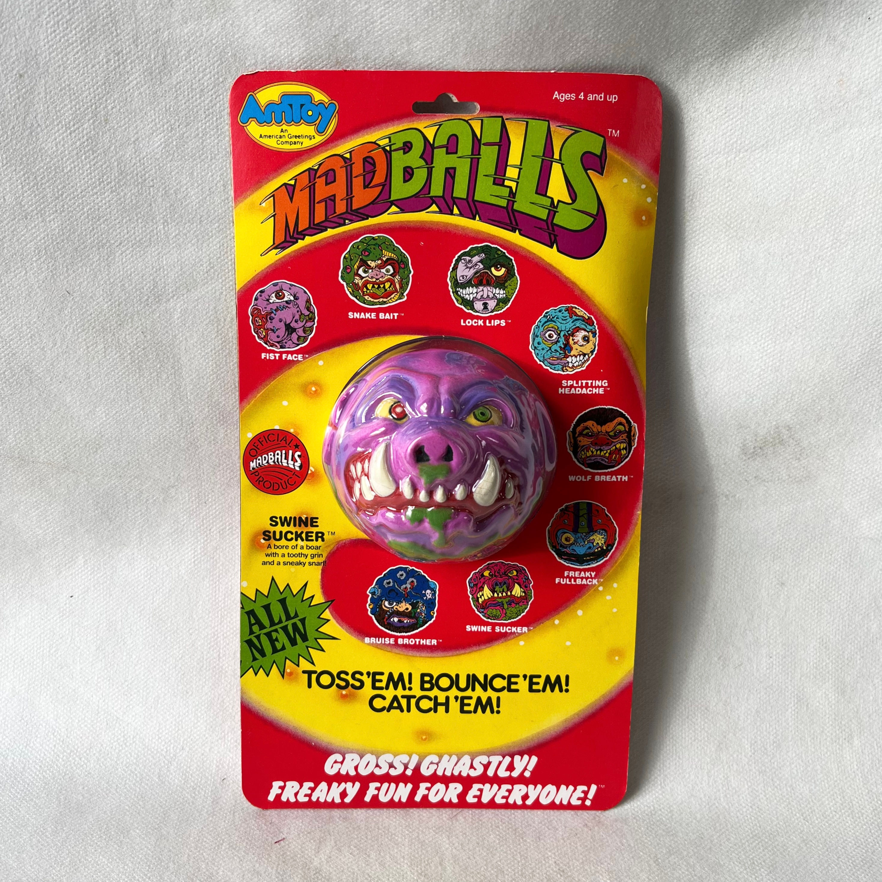 Swine Sucker 1986 Amtoy Mad Balls