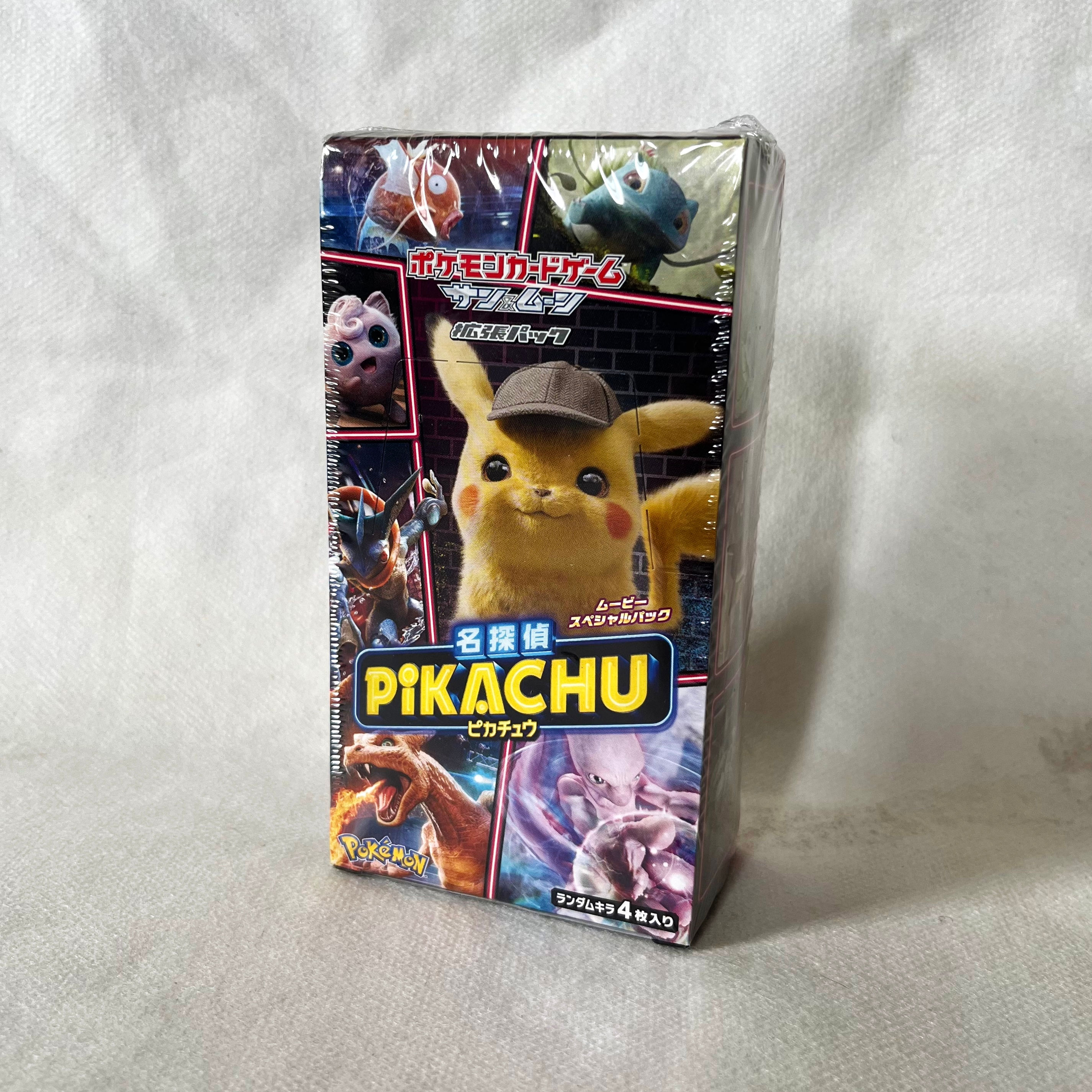 Detective Pikachu Booster Box Pokémon Japan