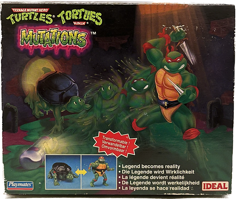 Thumbnail: Mutations Leonardo 1993 Playmates Teenage Mutant Hero Turtles