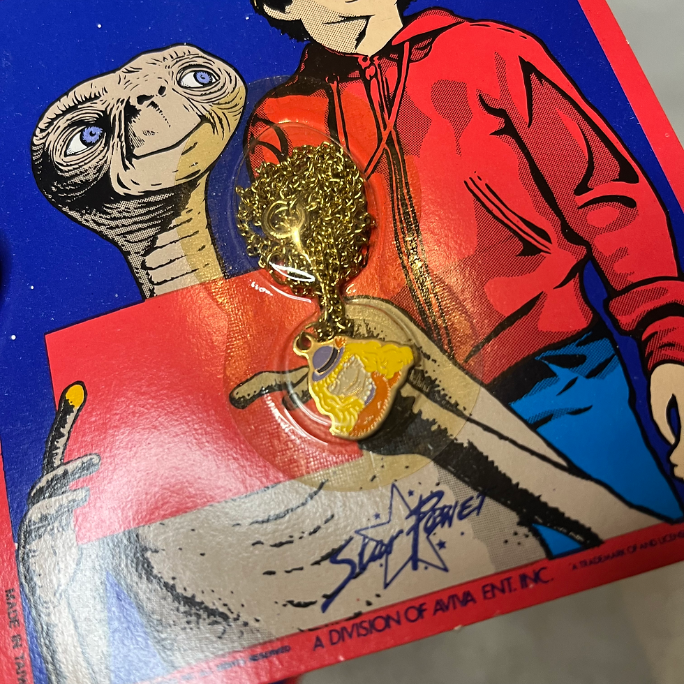 Thumbnail: E.T. Necklaces Complete Set Of 5 1982 Star Power