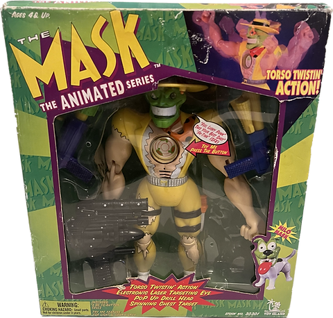 The Mask 12 inch Action Figure 1997 Toy Island The Mask Animated
