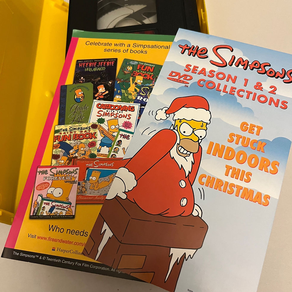 Thumbnail: Treehouse of Horror Action Figure and VHS Box Set 2002 The Simpsons