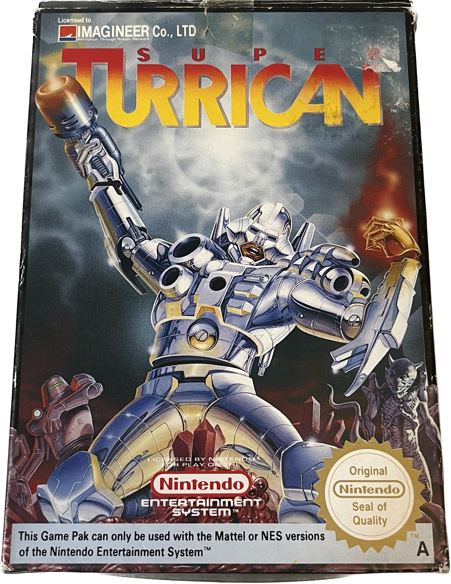 Super Turrican 1992 Imagineer Co Nintendo NES