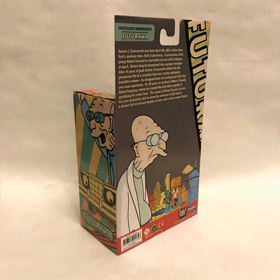 Thumbnail: Professor Farnsworth & Nibbler 2012 Toynami Futurama Action Figure