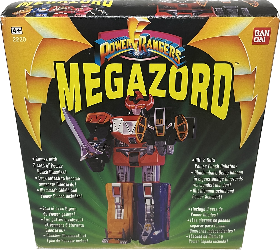 1991 VINTAGE MMPR Power Rangers Tyrannosaurus T-REX Zord Megazord 1991 VINTAGE MMPR Power Rangers Tyrannosaurus T-REX Zord Megazord