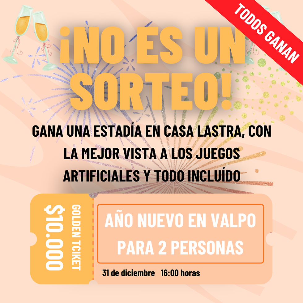 Golden Ticket Año Nuevo
